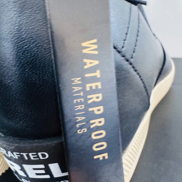 Sorel Out N About Wedge Leather Bootie, Ankle Boots Black, Size 9.5 NWT - Picture 13 of 16